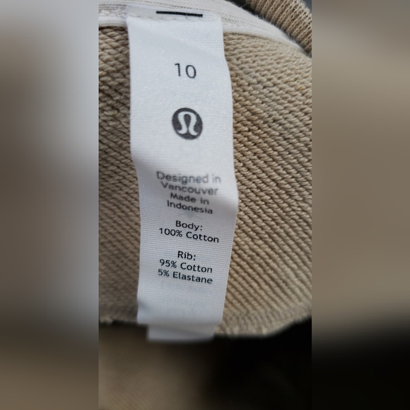 LULULEMON Crewneck sweater Sz 10 - Picture 4 of 5